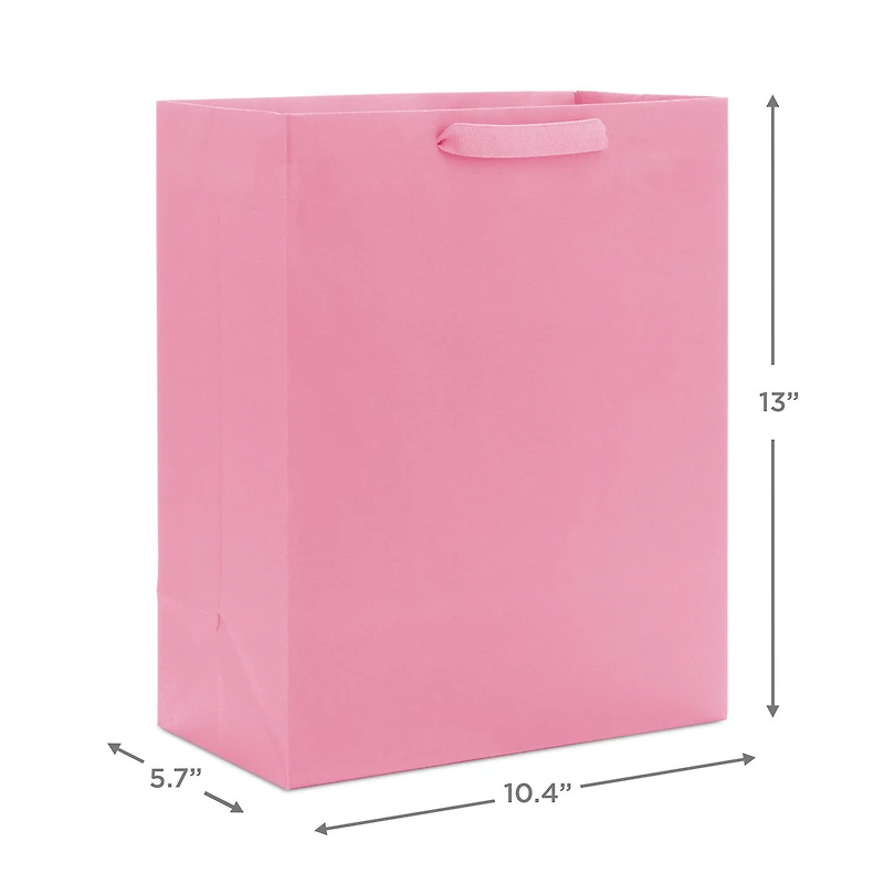13" Light Pink Large Gift Bag for only USD 4.49 | Hallmark