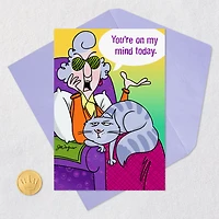 Maxine™ You're on My Mind Funny Thinking of You Card for only USD 4.99 | Hallmark