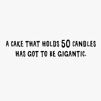 The Bright Side of Turning 50 Funny 50th Birthday Card for only USD 4.49 | Hallmark