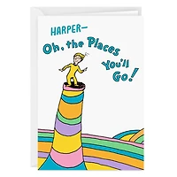 Personalized Dr. Seuss™ Oh, the Places You'll Go! Card for only USD 4.99 | Hallmark