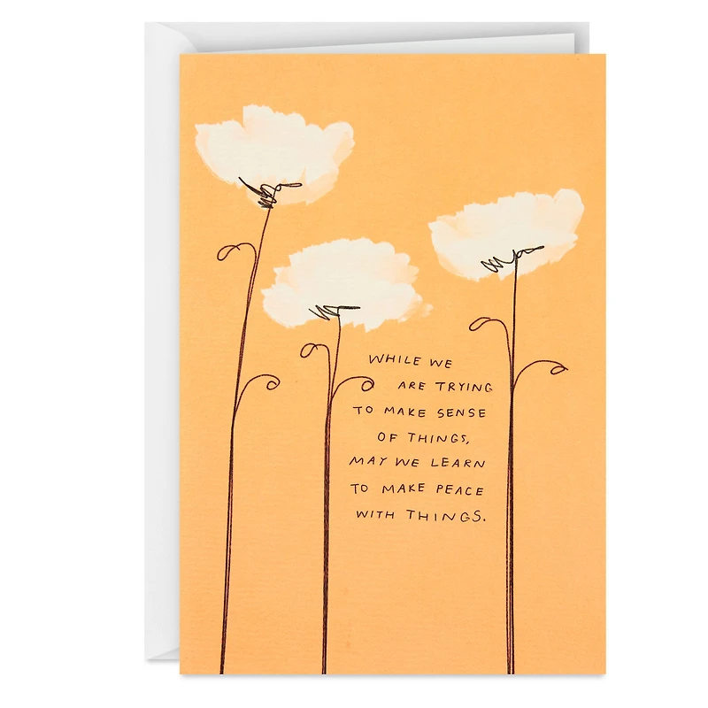 Morgan Harper Nichols May We Learn to Make Peace With Things Support Card for only USD 3.99 | Hallmark