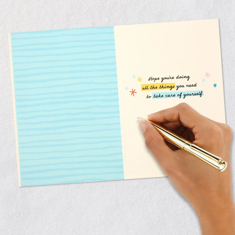 Take Care of Yourself Encouragement Card for only USD 4.99 | Hallmark