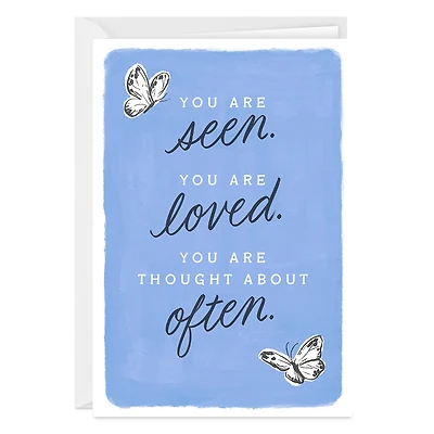 Butterflies You Are Loved Custom Support Card for only USD 4.99 | Hallmark