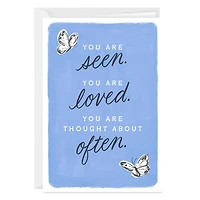 Butterflies You Are Loved Custom Support Card for only USD 4.99 | Hallmark