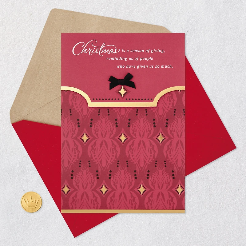 You're Remembered and Appreciated Christmas Card for Friend for only USD 3.99 | Hallmark