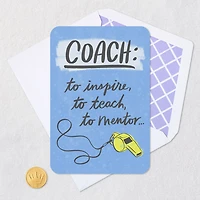 You're a Great Coach Thank You Card for only USD 2.99 | Hallmark