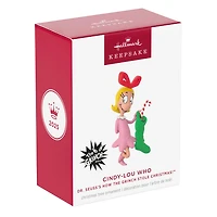 Dr. Seuss's How the Grinch Stole Christmas!™ Cindy-Lou Who Ornament for only USD 20.99 | Hallmark