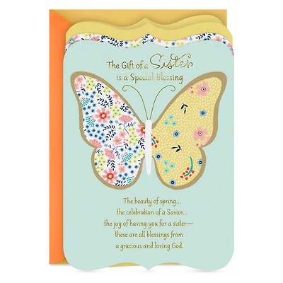 You Are A Blessing Religious Easter Card for Sister for only USD 3.59 | Hallmark
