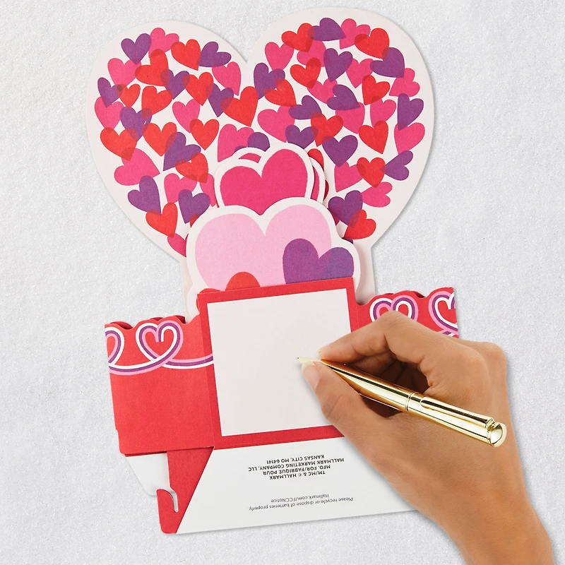Hearts Musical 3D Pop-Up Valentine's Day Card With Light for only USD 9.99 | Hallmark