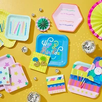 "Let's Celebrate" Dessert Plates, Pack of 8 for only USD 4.99 | Hallmark