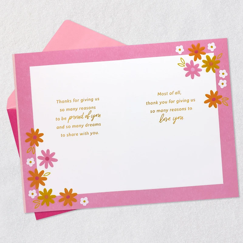 So Many Reasons to Love You Birthday Card for Daughter from Both for only USD 6.59 | Hallmark