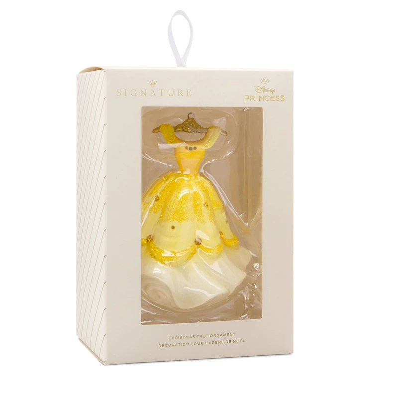Disney Princess Belle's Gown Ceramic Hallmark Ornament for only USD 28.99 | Hallmark