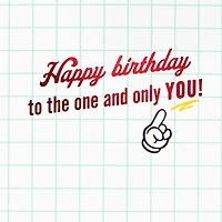 Disney Mickey Mouse Happy Day Birthday Card With Stickers for only USD 5.99 | Hallmark