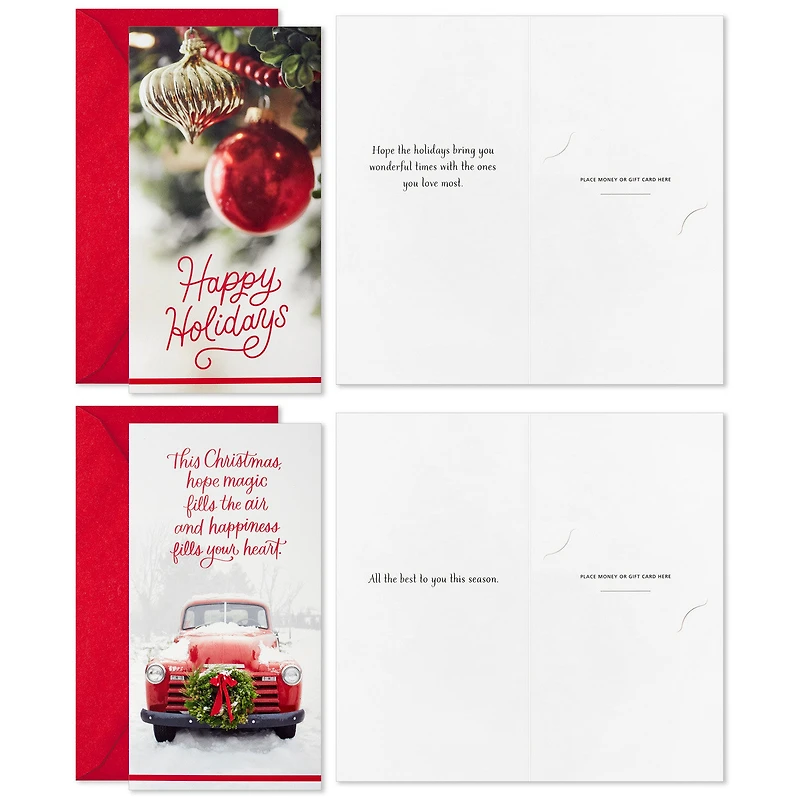 Holiday Fun Assorted Money Holder Boxed Christmas Cards, Pack of 36 for only USD 14.99 | Hallmark