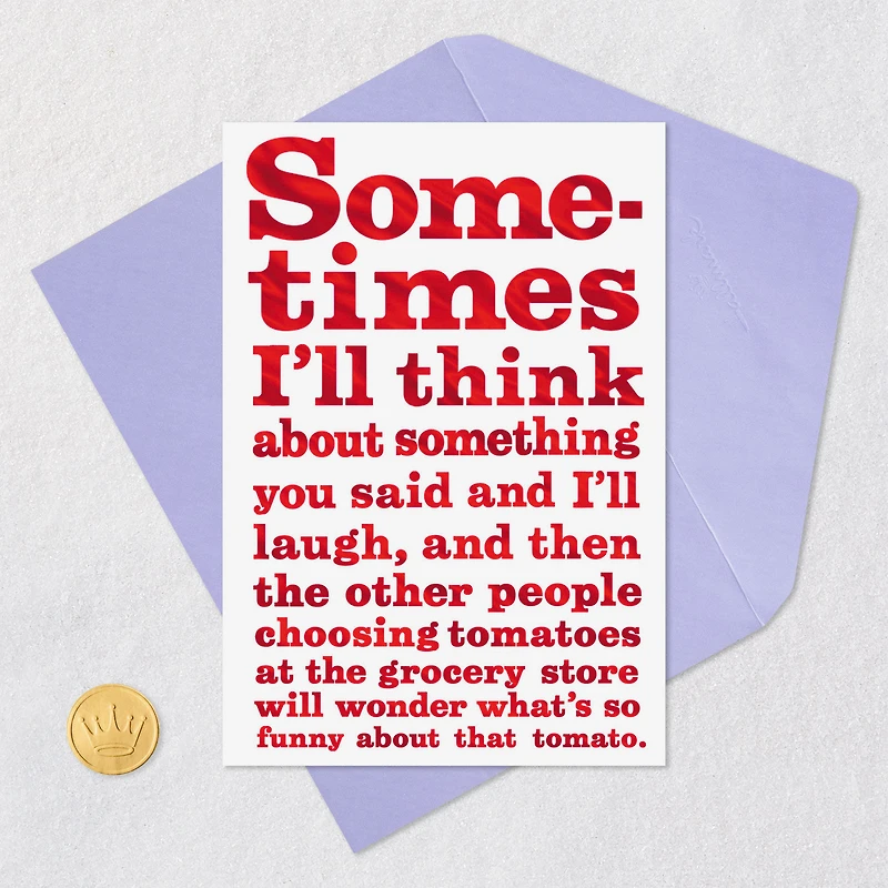 You're Good for Me Funny Friendship Card for only USD 4.49 | Hallmark