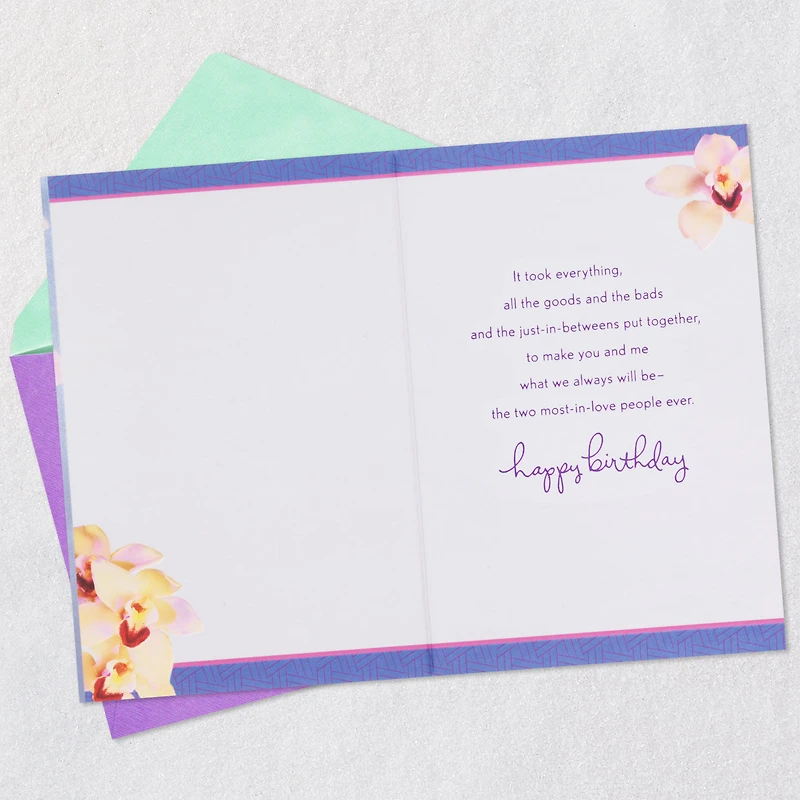You and Me Will Always Be Romantic Birthday Card for Wife for only USD 6.99 | Hallmark