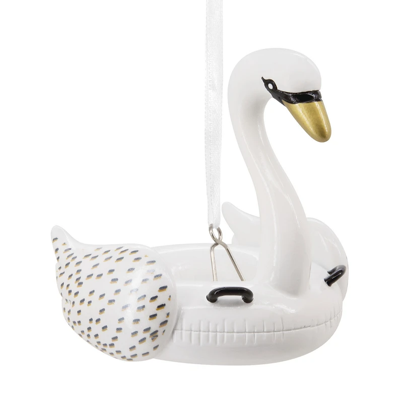 Swan Pool Float Hallmark Ornament for only USD 14.99 | Hallmark