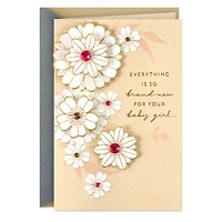 A Brand-New Love New Baby Girl Card for only USD 7.59 | Hallmark