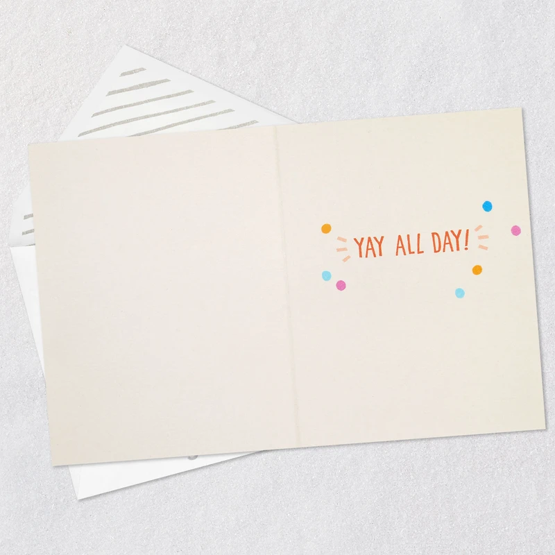 Yay Party Cake Celebration Card for only USD 3.99 | Hallmark