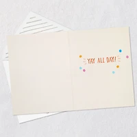 Yay Party Cake Celebration Card for only USD 3.99 | Hallmark