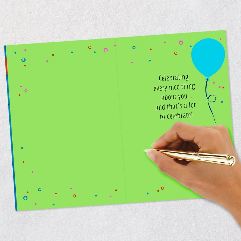Celebrating Every Nice Thing About You Birthday Card for only USD 2.50 | Hallmark