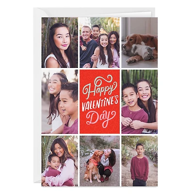 Happy Valentine's Day Photo Collage Custom Card for only USD 4.99 | Hallmark