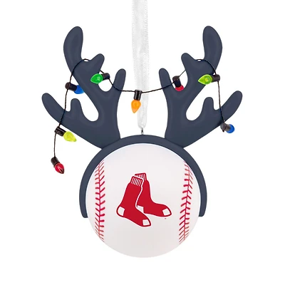 MLB Boston Red Sox™ Reindeer Baseball Hallmark Ornament for only USD 12.99 | Hallmark