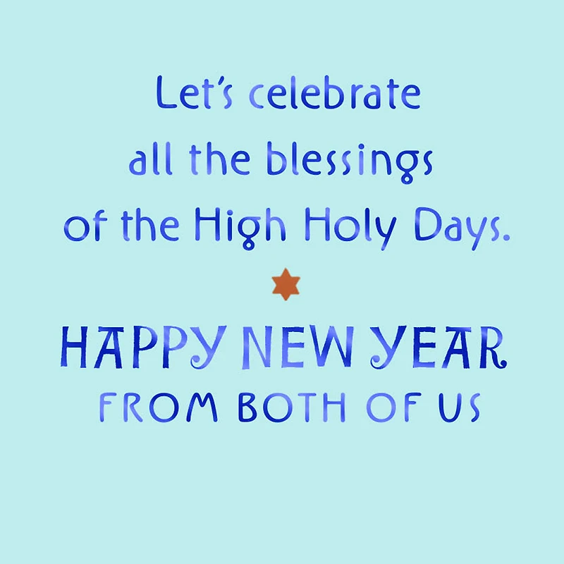Celebrating Blessings Rosh Hashanah Card From Both for only USD 3.99 | Hallmark