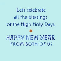 Celebrating Blessings Rosh Hashanah Card From Both for only USD 3.99 | Hallmark