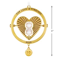 Our Love Is Timeless 2025 Metal Ornament for only USD 30.99 | Hallmark