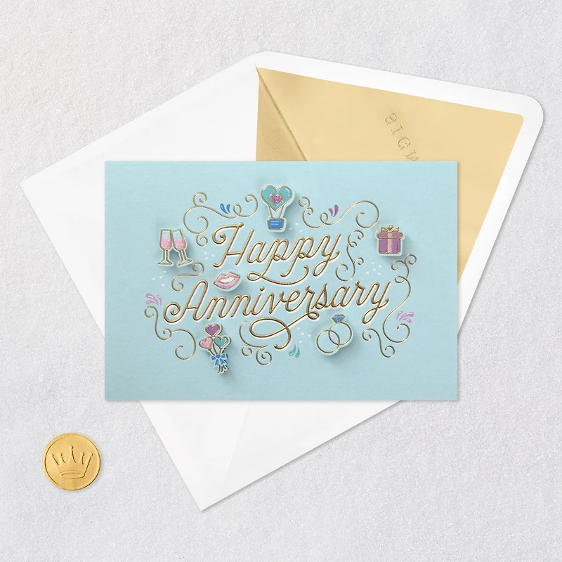 Here's to Many More Years Anniversary Card for only USD 6.59 | Hallmark
