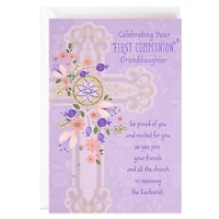 God Will Always Be With You Religious First Communion Card for Granddaughter for only USD 4.99 | Hallmark
