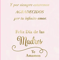 We Love You Spanish-Language Money Holder Mother's Day Card for Mom for only USD 3.99 | Hallmark