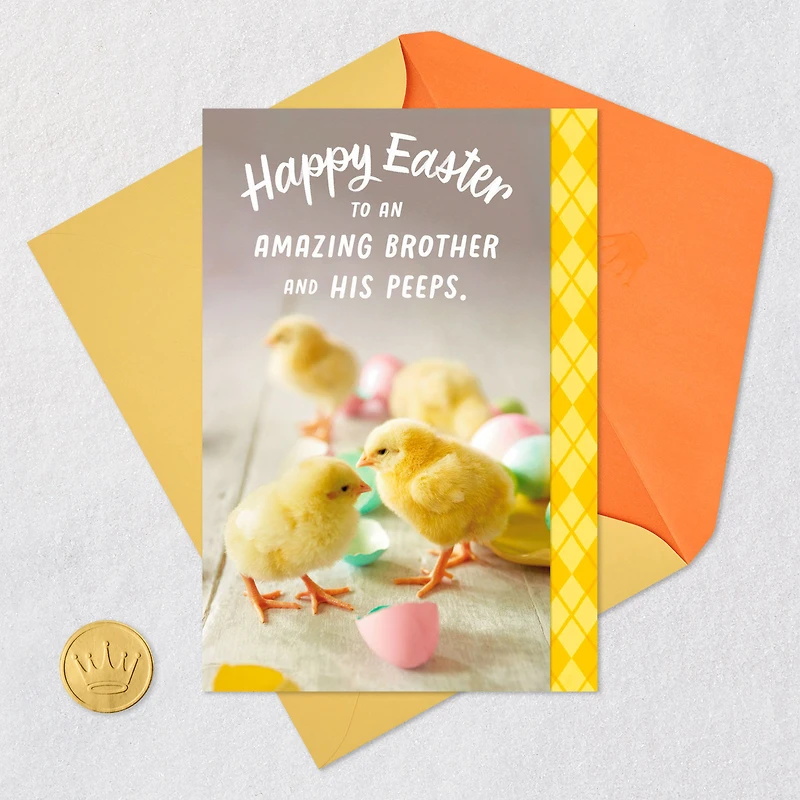 My Favorite Peeps Easter Card for Brother and Family for only USD 3.99 | Hallmark