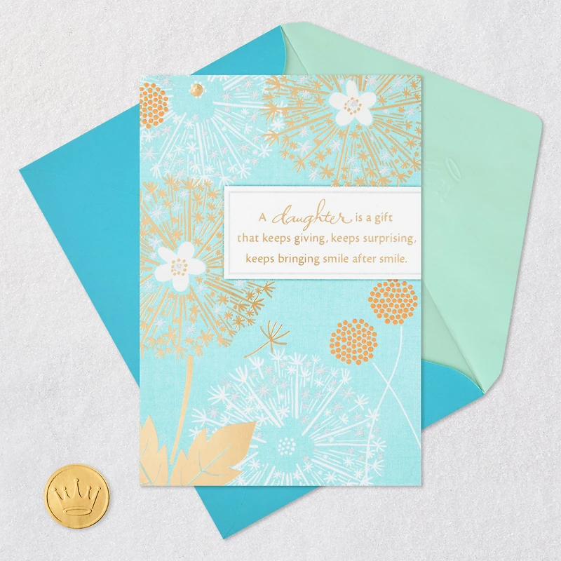 A Daughter Is a Gift Birthday Card for Daughter for only USD 5.59 | Hallmark