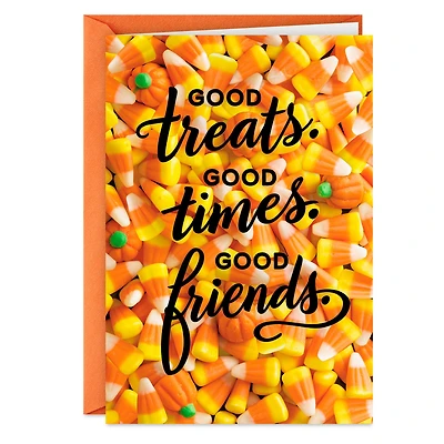 Good Treats, Good Times, Good Friends Halloween Card for only USD 0.99 | Hallmark