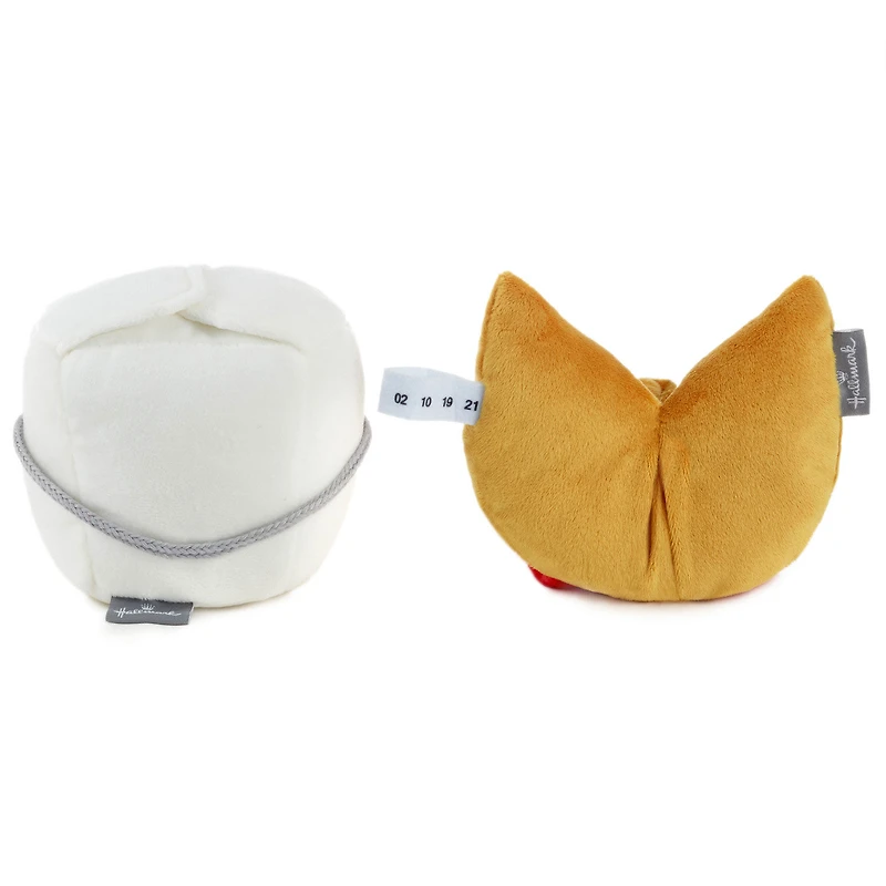 Better Together Takeout Box and Fortune Cookie Magnetic Plush Pair, 5" for only USD 16.99 | Hallmark