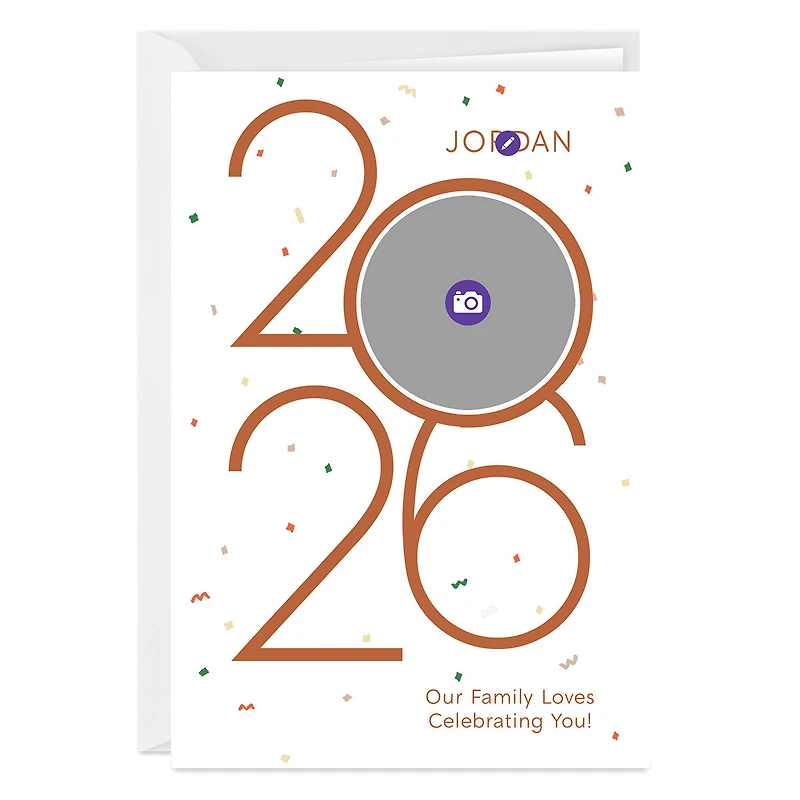 Our Family Celebrates You 2026 Custom Graduation Card for only USD 4.99 | Hallmark