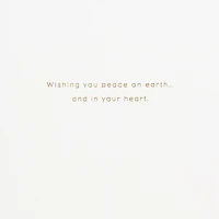 Peace Dove Christmas Card With Ornament for only USD 9.99 | Hallmark