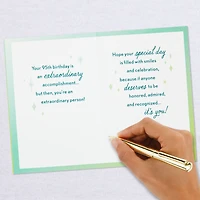 Smiles and Celebration 95th Birthday Card for only USD 2.99 | Hallmark