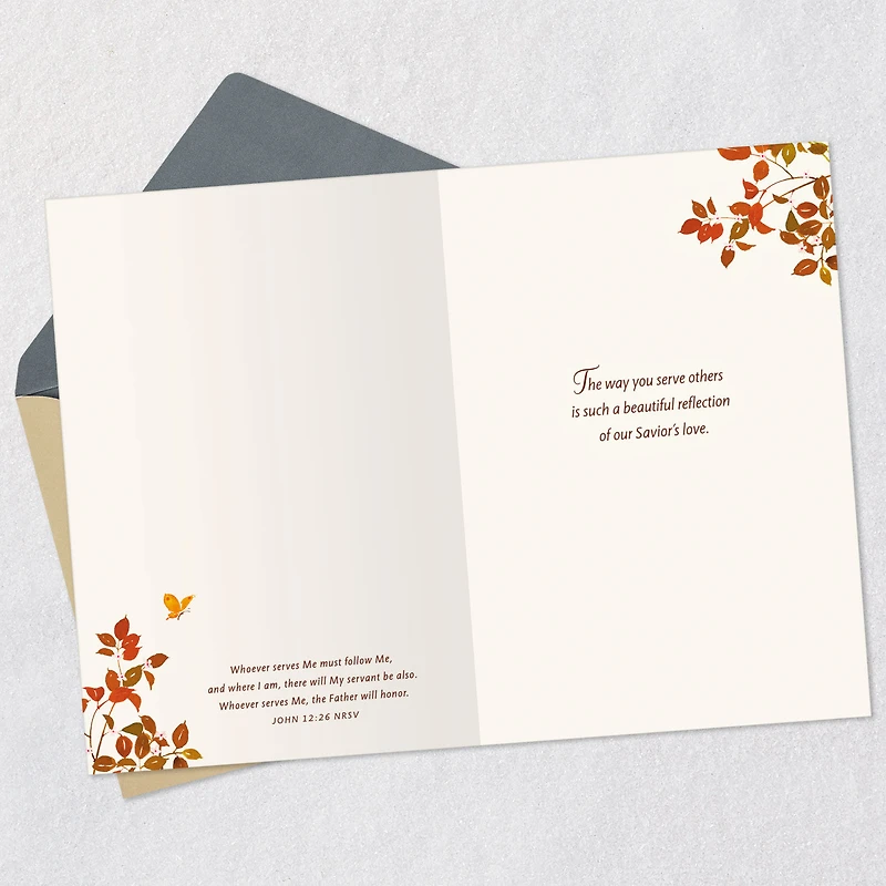 You Serve With Love Religious Clergy Appreciation Card for only USD 2.00 | Hallmark
