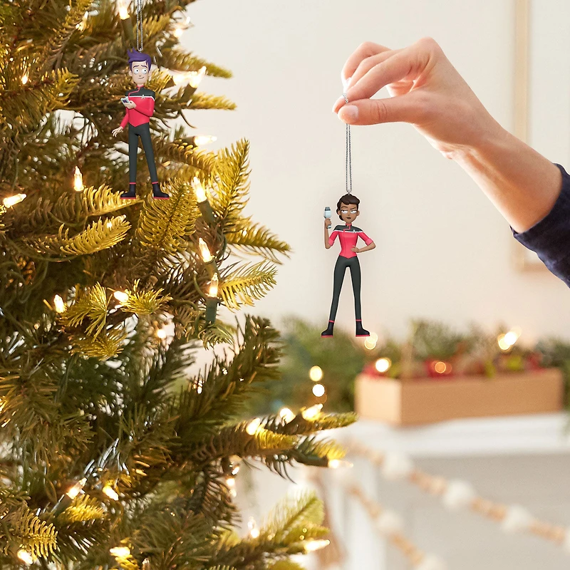 Star Trek™: Lower Decks Ensigns Beckett Mariner and Bradward Boimler Ornaments, Set of 2 for only USD 30.99 | Hallmark