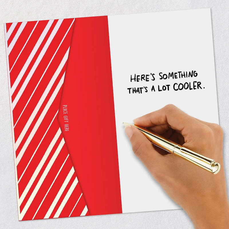 Something Cooler Funny Money Holder Christmas Card for Nephew for only USD 3.99 | Hallmark