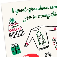 Love and Pride Christmas Card for Great-Grandson for only USD 2.99 | Hallmark