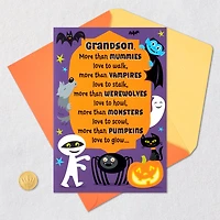 Love You More Than You Know Halloween Card for Grandson for only USD 2.00 | Hallmark