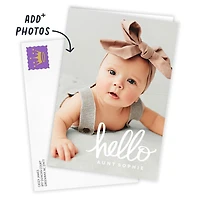 Personalized Hello Photo Card for only USD 4.99 | Hallmark
