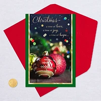 Joy, Love, Hope Christmas Card for only USD 2.00 | Hallmark