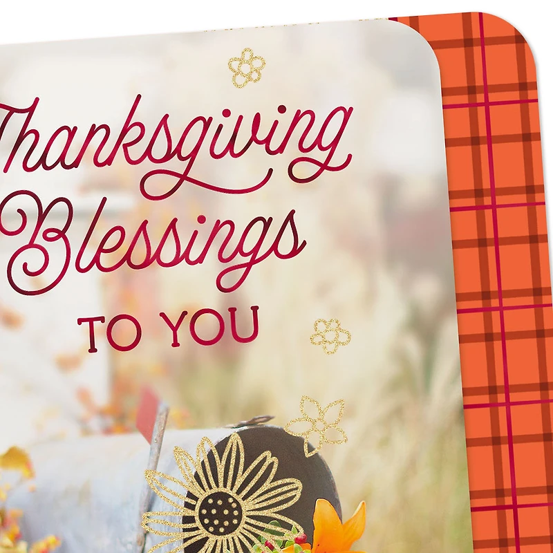 A Thankful Smile Across the Miles Thanksgiving Card for only USD 3.99 | Hallmark