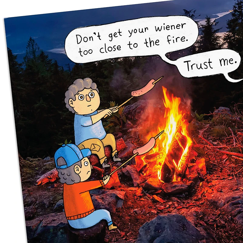 Campfire Advice Funny Father's Day Card for only USD 4.49 | Hallmark