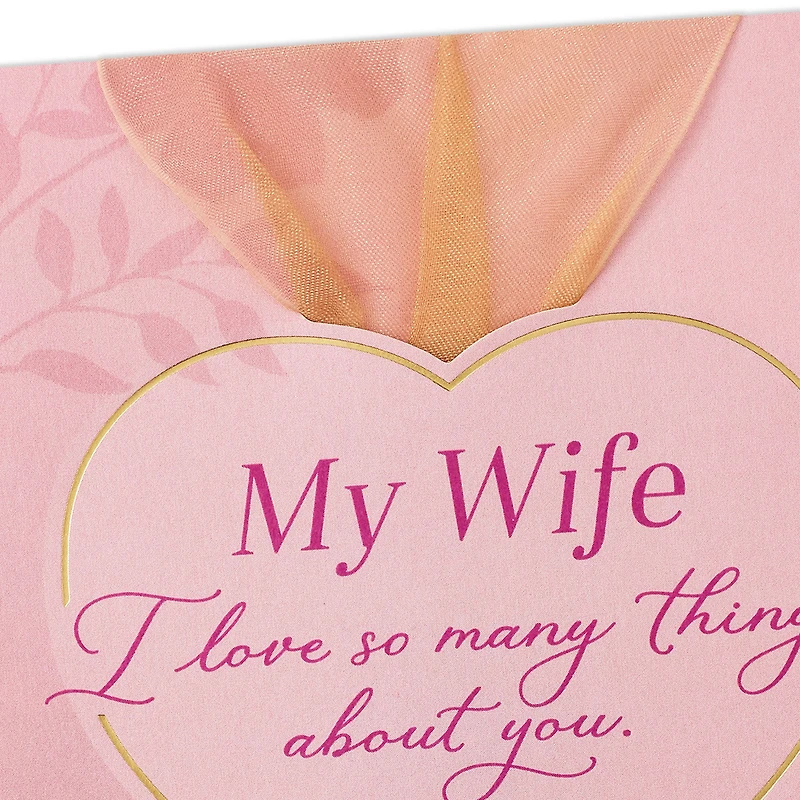 I Love So Many Things About You Birthday Card for Wife for only USD 7.99 | Hallmark